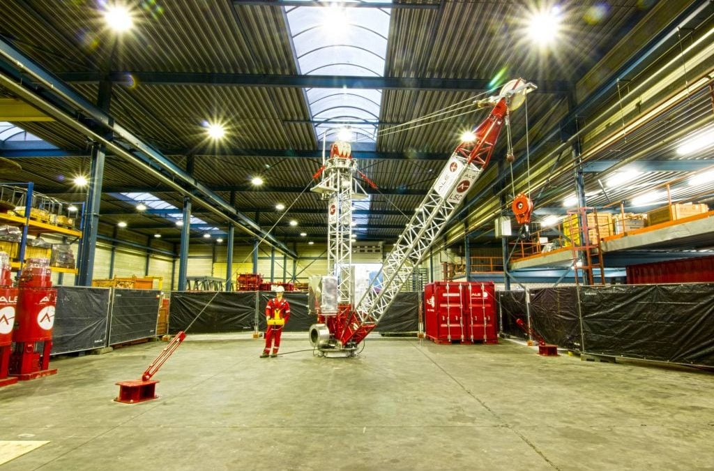 ALE successfully launches Lightweight Service Crane