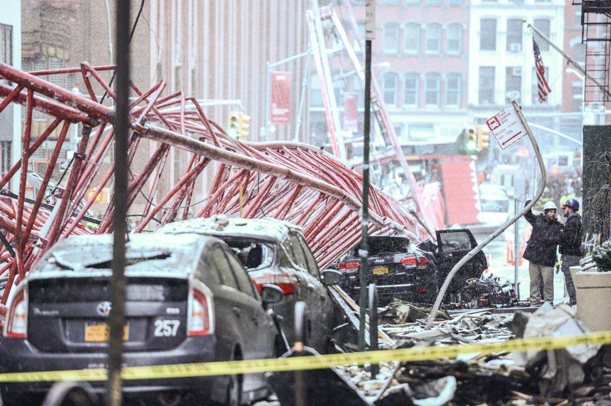 Crane Operator Found Liable In Tribeca, Ny Crane Collapse - Cranemarket 