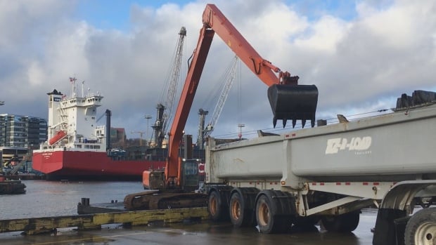 $4M digging up dirt project: RJG Construction dredging dock in St. John’s, Newfoundland