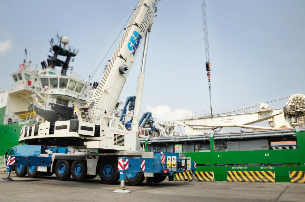 Petro Sea Logistics adds a 400t Grove GMK6400 All Terrain Mobile Crane