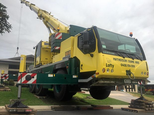 Matherson Crane Hire is thriving during a tough period for the Queensland, AU economy.
