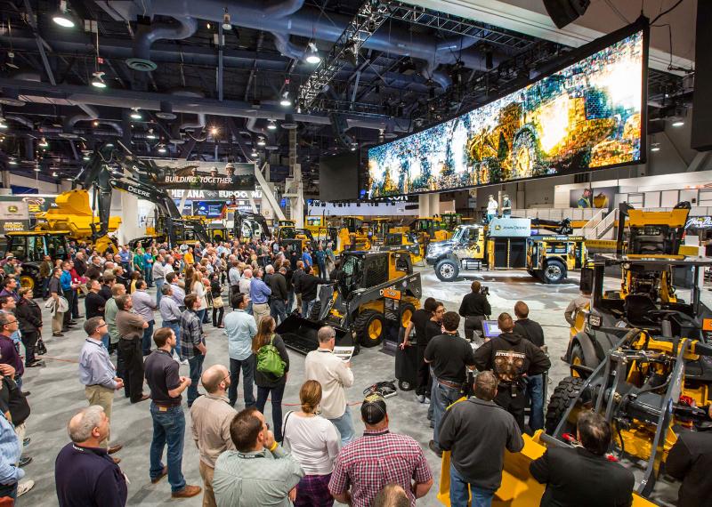 John Deere will be showcasing its latest line of equipment, technology, and services at CONEXPO-CON/AGG