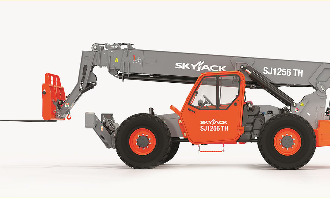 Skyjack’s new SJ1256 TH telehandler offers class-leading load chart performance