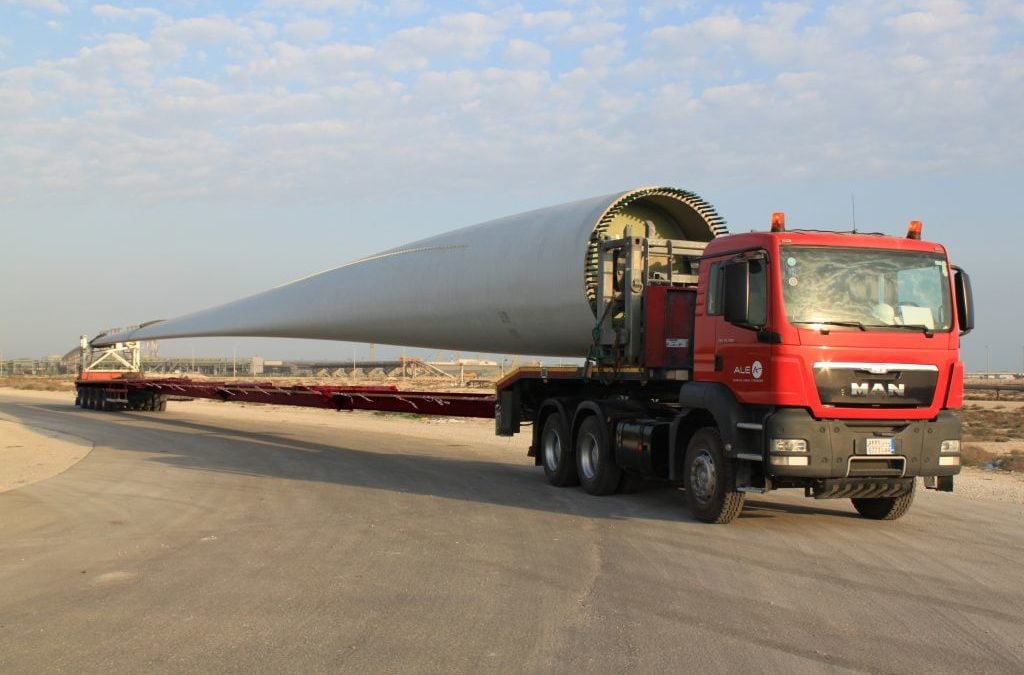 ALE Heavy Lift installs Saudi Arabia’s first-ever wind turbine with 600t crawler crane