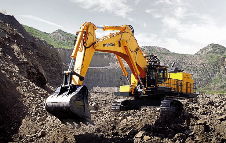 Hyundai Equipment wins $20 mil. order from Russia to export 36 large 80-120t excavators