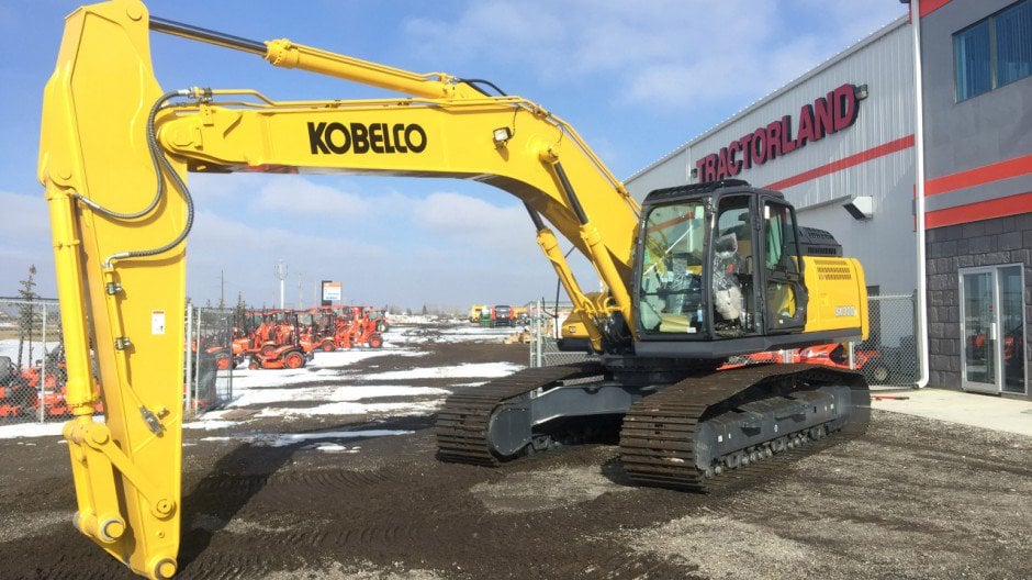 KOBELCO USA names Tractorland as Dealer in Alberta, Canada