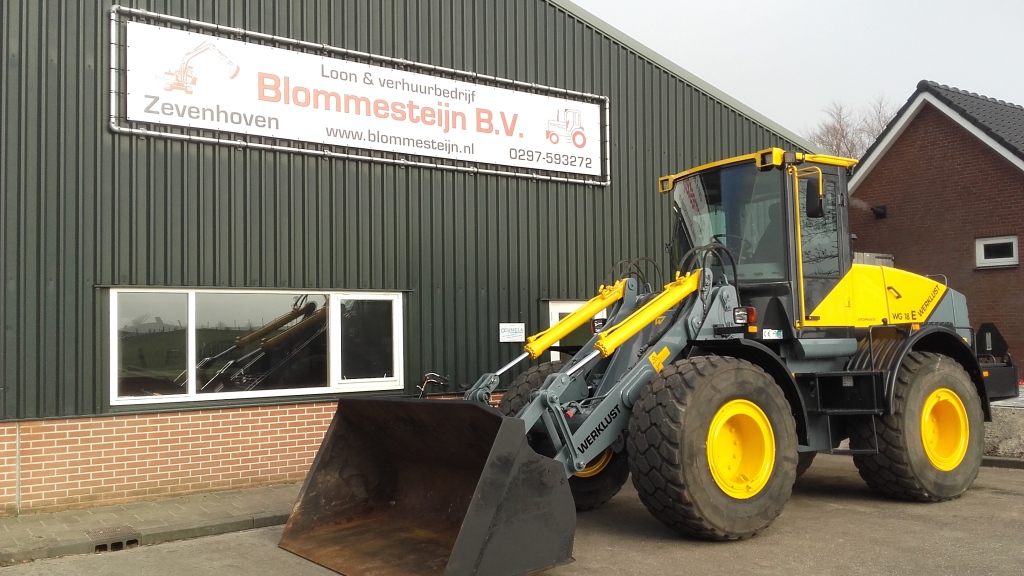Refurbished Werklust WG 18 E wheel loader goes to Blommesteijn B.V. in the Netherlands