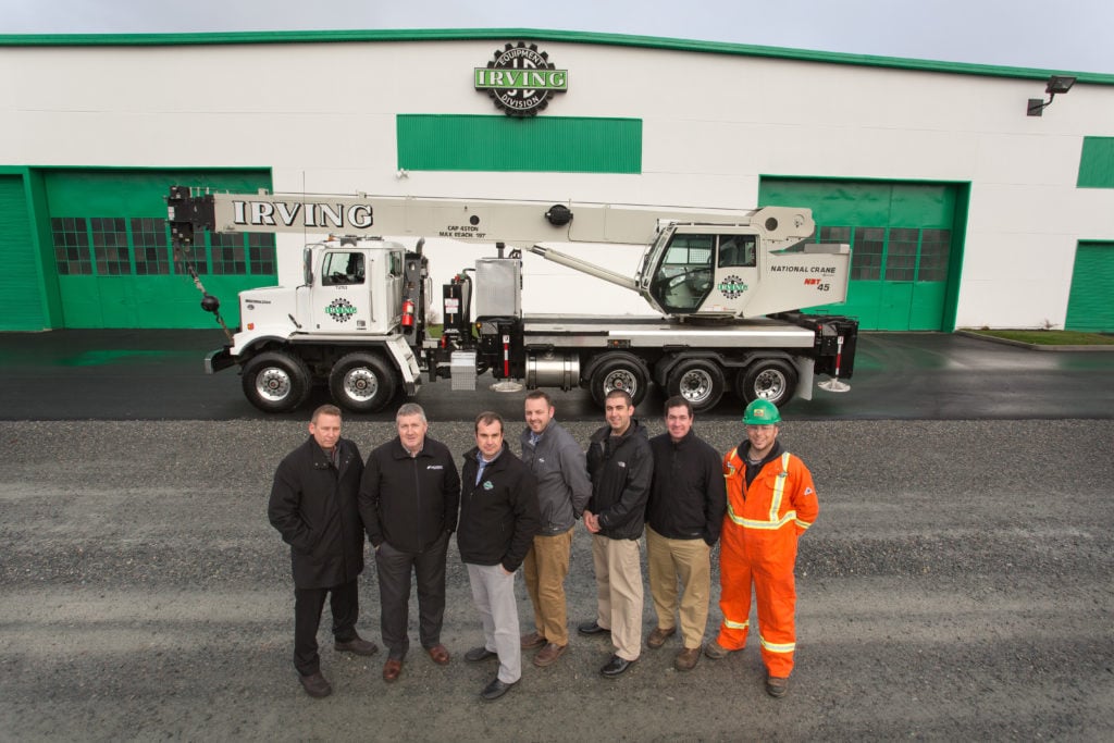 Irving Equipment bolsters fleet with custombuilt National Crane NBT45 boomtruck crane