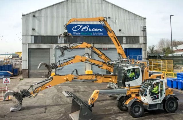 Recycling plant in the UK makes £1m investment in Liebherr heavy equipment
