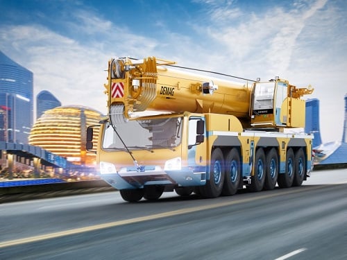 Demag introduces the new AC 300-6 AT crane featuring class leading strength, reach and versatility