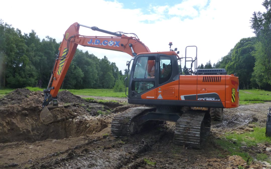 Doosan makes first sale of new DX180LC-5 high-clearance excavator