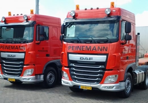 Peinemann purchases 2 new DAF tractors, type Euro 6