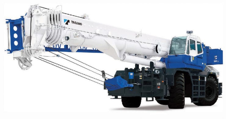 Tadano enhances Product Range with new 120 ton GR-1200XL Rough Terrain Crane