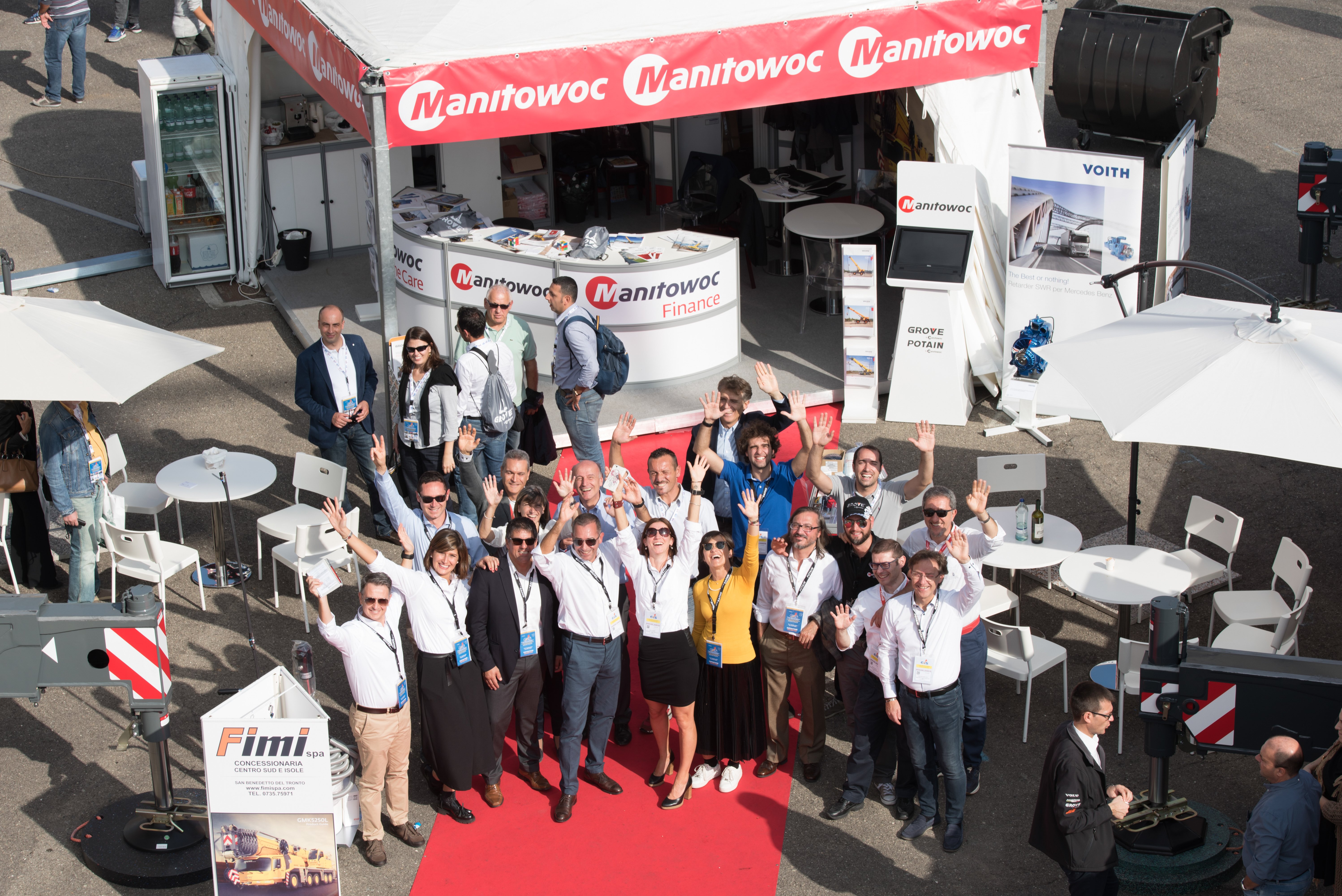 Manitowoc Cranes is celebrating a successful showing at the sixth edition of the Italian Cranes and Access and Heavy Transport Show (GIS) 2017 in Piacenza, Italy. During the three-day show, the company displayed a few of its industry-leading all-terrain cranes, the Grove GMK4100L-1 and GMK5150, which feature new taxi configurations for more efficient road travel.