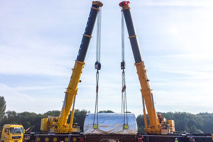 Steil Kranarbeiten takes delivery of Liebherr LTM 1500-8.1 mobile crane