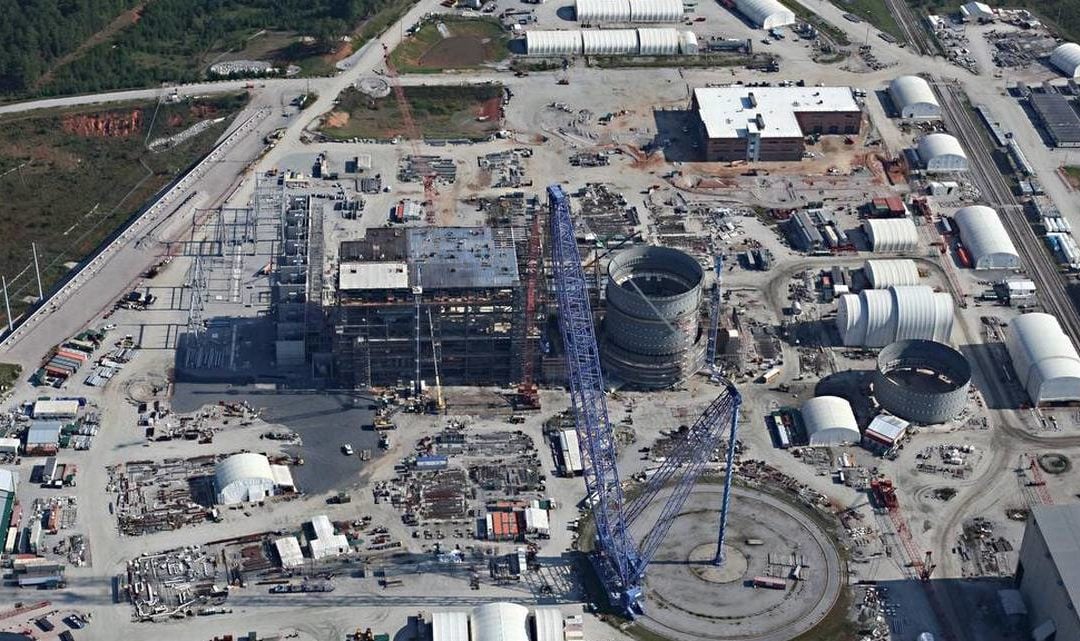 Heavy Lift Derrick Crane is coming down after $9 billion Nuke Project Fails