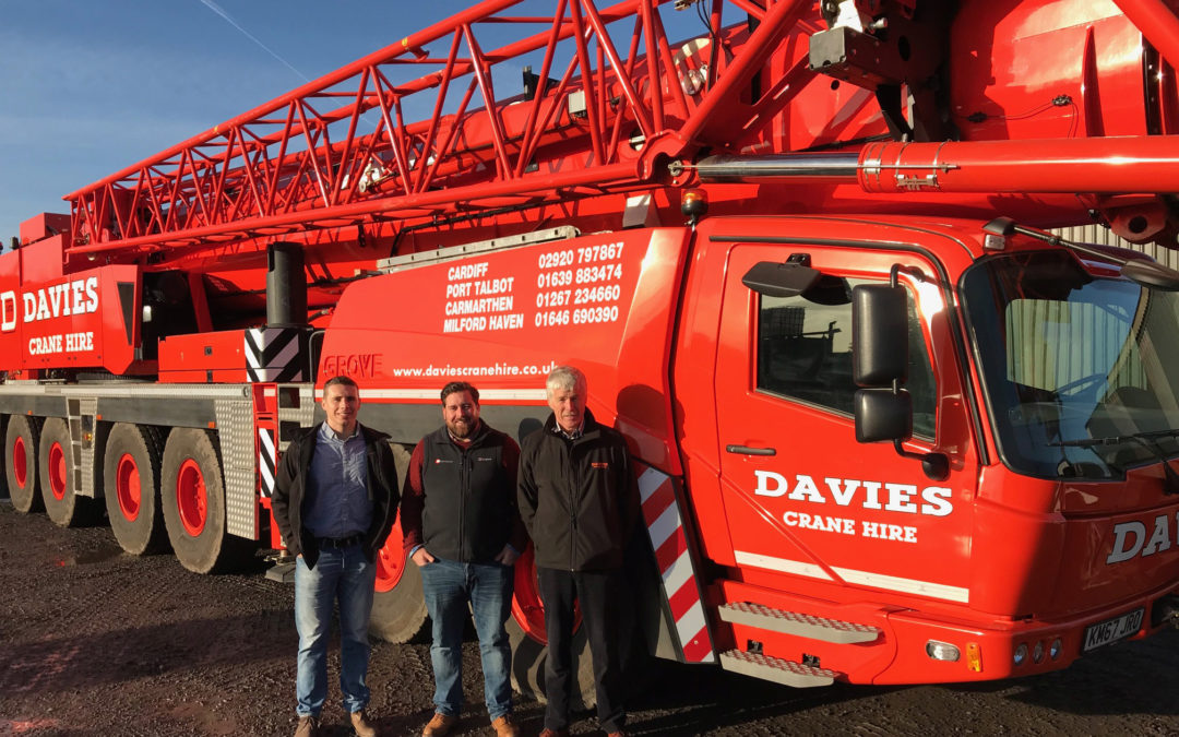 UK based Davies Crane Hire adds a Grove GMK6300L and a GMK4100L-1, both long boom All Terrain Cranes