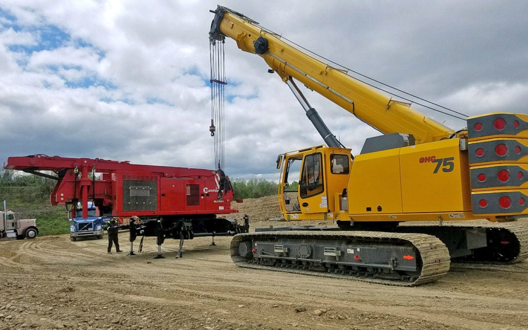 Mosites is using a Manitowoc MLC165-1 and a Grove GHC75 on $93m infrastructure project