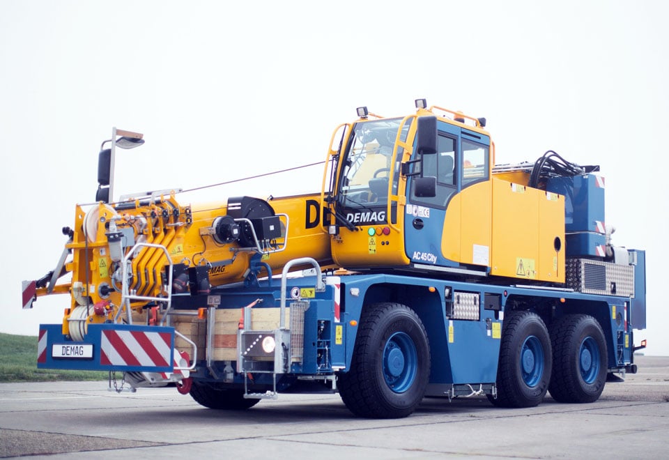 Rolls-Royce to supply MTU engines to Terex Cranes for the Demag AC 600-6 and the AC 45 City crane