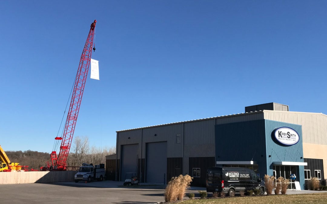 Manitowoc Cranes helps celebrate Kirby-Smith Machinery’s new Kansas City location