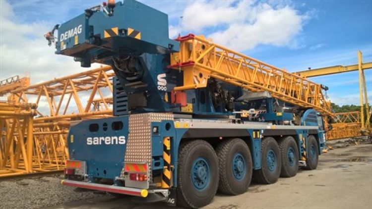 Sarens adding 44 new Demag All Terrain Cranes to Fleet in 2018-2019