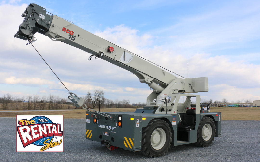 Manitowoc to showcase the new Shuttlelift SCD15 Carry Deck at The Rental Show 2018