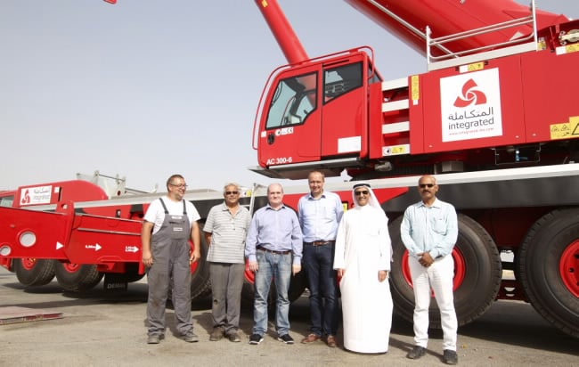 Integrated Logistics Company (ILC), received their first two Demag AC 300-6 all terrain cranes