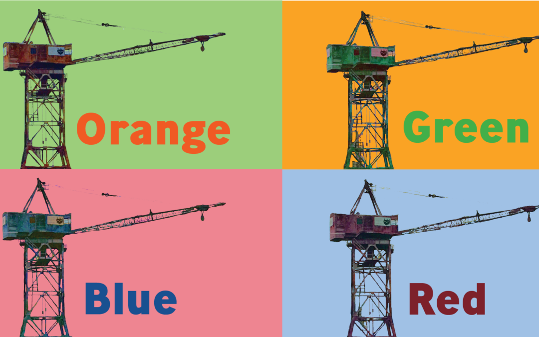 The Baltimore Museum of Industry is asking public to pick new color for historic shipyard crane