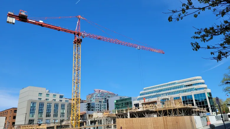 Halifax, Nova Scotia has a record setting amount of tower cranes